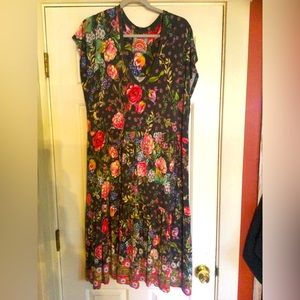 Johnny Was floral dress